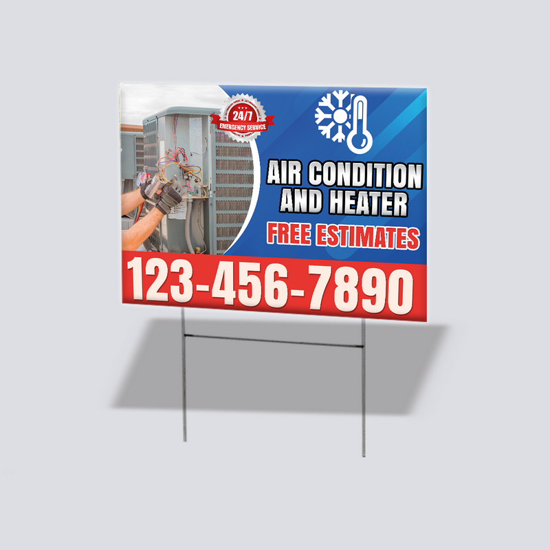 Yard Signs Coroplast 18x24 ZocWeb